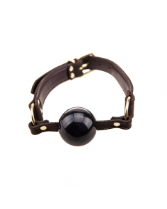 BOUND Nubuck Leather Solid Ball Gag, luvhut, sex Ball Gag, adult Ball Gag, fetish Ball Gag, flogger whips, bondage accessory, Kinky Sex Toys, Spanking Toys, Adult Spanking Toys, BDSM Whip, Luvhut