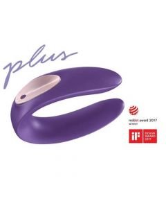 Satisfyer Partner Plus, couples vibrator, u shaped vibrator, sex toy, vibrator, clitoral vibrator, Couples Sex Toy, Luvhut