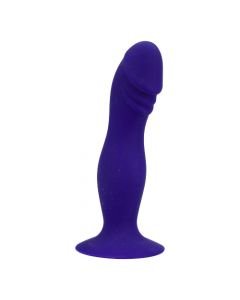 Loving Joy 6 Inch Silicone Dildo with Suction Cup Midnight Blue, Dildo, Loving Joy Dildo with Suction Cup, Dildo with Suction Cup, silicone dildo, Silicone Dildo with Suction Cup, Prostate Stimulator, Prostate Stimulation, Prostate massager, Prostate toy,