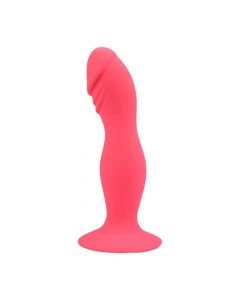 Loving Joy 6 Inch Silicone Dildo with Suction Cup Pink, Dildo, Loving Joy Dildo with Suction Cup, Dildo with Suction Cup, silicone dildo, Silicone Dildo with Suction Cup, Prostate Stimulator, Prostate Stimulation, Prostate massager, Prostate toy, Butt sti