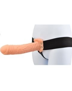 loving joy, 8 inch strapon, vanilla, strapon dildo