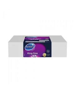 Mates King Size Condom BX144 Clinic Pack,  Mates condoms, Condoms, Wider condom, Transparent condoms, Lubricated Condoms, Condoms Online, safe condoms, LuvHut, Easy to Fit condoms,