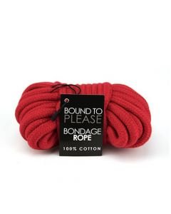 Bound to Please Bondage Rope Red