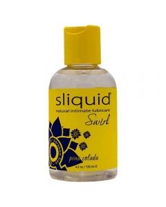 Sliquid Naturals Swirl Flavoured Lubricants - Pina Colada | lubricants | sex lubricants | lubricants online | best lubricants | best sex lubricants | lube | best lube | Sliquid lubricants | Flavoured Lubricants | Pina Colada Flavoured Lubricants | Sliquid