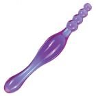 Translucent Jelly With Smooth Shape and Anal Beads | Smoothy Prober